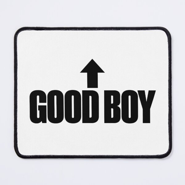 Item preview, Good Boy - Funny Arrow Pointing Up (White) designed and sold by ModdiesColors.