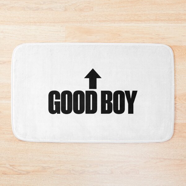 Item preview, Good Boy - Funny Arrow Pointing Up (White) designed and sold by ModdiesColors.