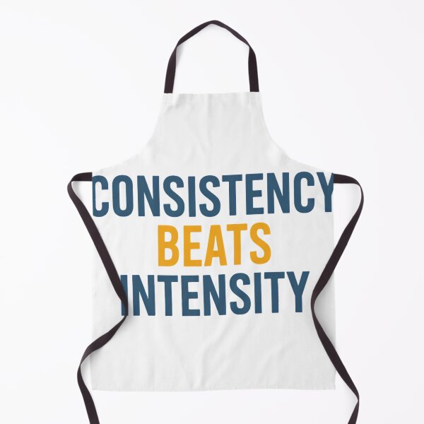 Item preview, Consistency Beats Intensity Motivational Quote Shirt designed and sold by ys96.