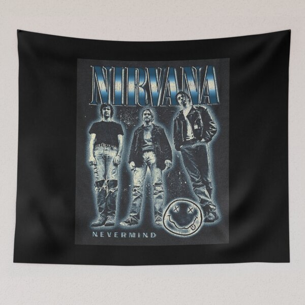 Item preview, Nirvana Grunge Rock 90s Vintage Music Legend designed and sold by Mnx6.