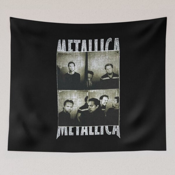 Item preview, Metallica Heavy Metal Thrash Band Retro Graphic designed and sold by Mnx6.