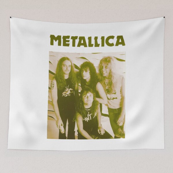 Item preview, Metallica Heavy Metal Thrash Band Retro Graphic designed and sold by Mnx6.