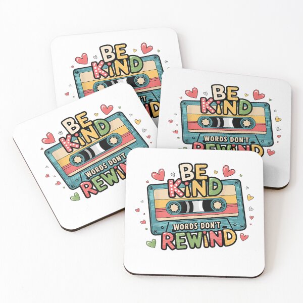 Item preview, Be Kind Words Don't Rewind Vintage Music Lovers 90's 80's T-Shirt designed and sold by Offhand.