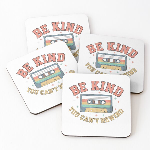 Item preview, Be Kind You Can't Rewind Positive Kindness Retro Be Kind T-Shirt designed and sold by HugsPlusCoffee.