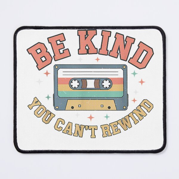 Item preview, Be Kind You Can't Rewind Positive Kindness Retro Be Kind T-Shirt designed and sold by HugsPlusCoffee.