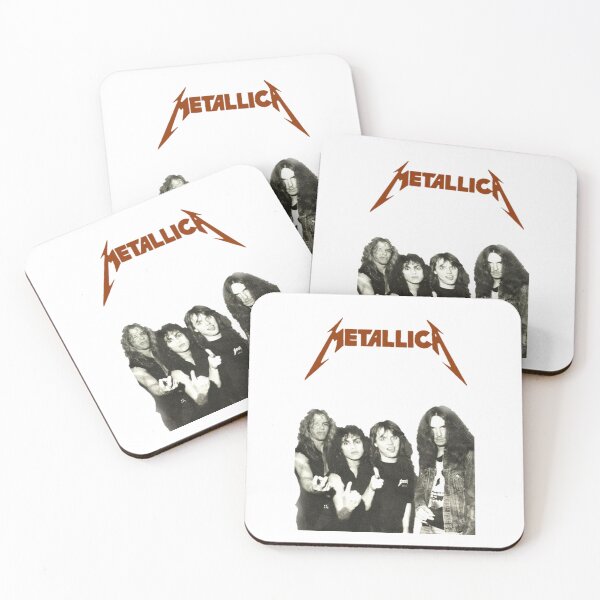 Artikelvorschau, Metallica Heavy Metal Thrash Band Retro Grafik entworfen und verkauft von Mnx6.