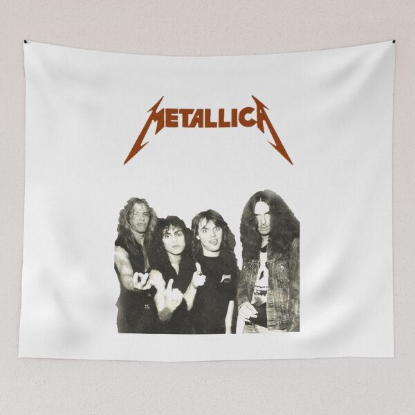 Item preview, Metallica Heavy Metal Thrash Band Retro Graphic designed and sold by Mnx6.