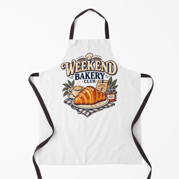 Item preview, Weekend Bakery Club 1 designed and sold by Ahsacom.