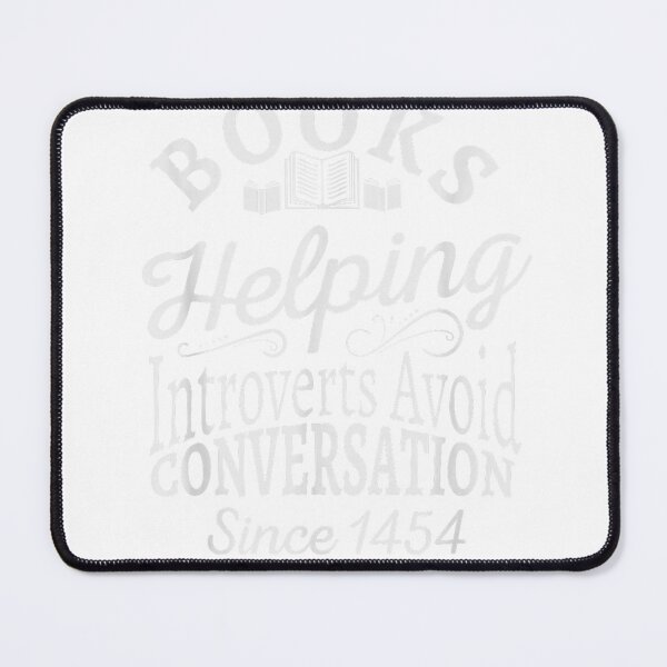 Item preview, Books Helping Introverts Avoid Conversation Funny Apparel T-Shirt designed and sold by Merch Tees.