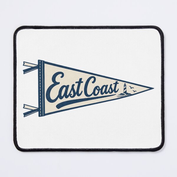 Item preview, East Coast Pennant designed and sold by CampAndCoast.