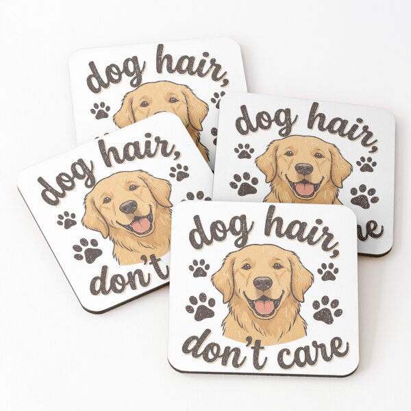 Item preview, Dog Hair Don't Care - Cute Golden Retriever designed and sold by larbimalki.