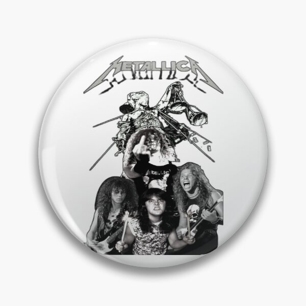 Item preview, Metallica Heavy Metal Thrash Band Retro Graphic designed and sold by Mnx6.