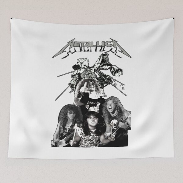 Item preview, Metallica Heavy Metal Thrash Band Retro Graphic designed and sold by Mnx6.