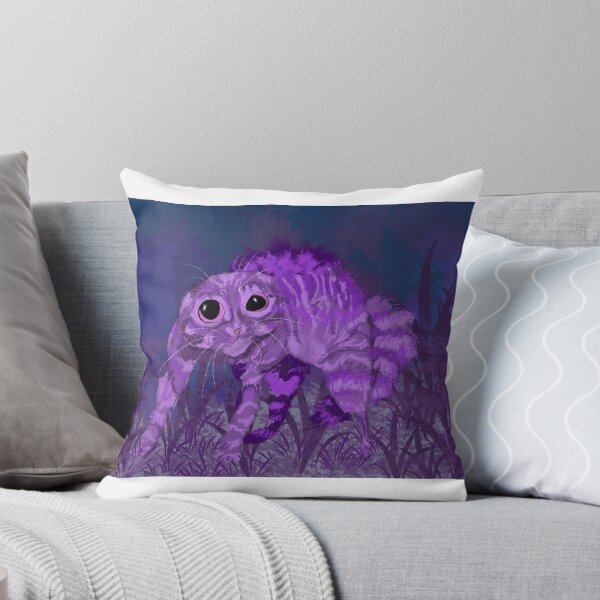 Item preview, Purple scared cat designed and sold by PllanetMarsArt.