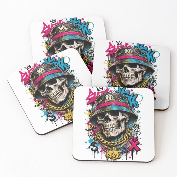 Item preview, Urban Spray Art Hip Hop Skull Graffiti designed and sold by Skulls & Calaveras.