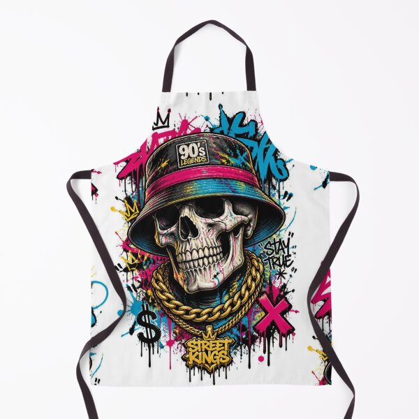Item preview, Urban Spray Art Hip Hop Skull Graffiti designed and sold by Skulls & Calaveras.