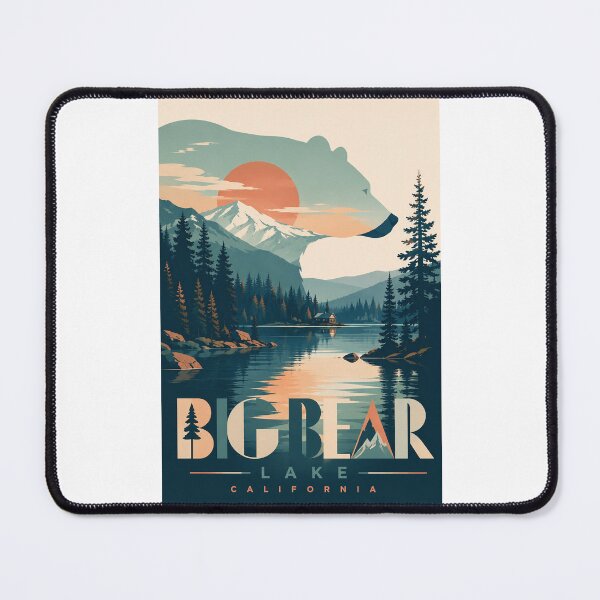 Item preview, Big Bear Lake California Mountain Waters and San Bernardino Forest designed and sold by Places On Earth.