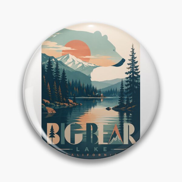 Item preview, Big Bear Lake California Mountain Waters and San Bernardino Forest designed and sold by Places On Earth.