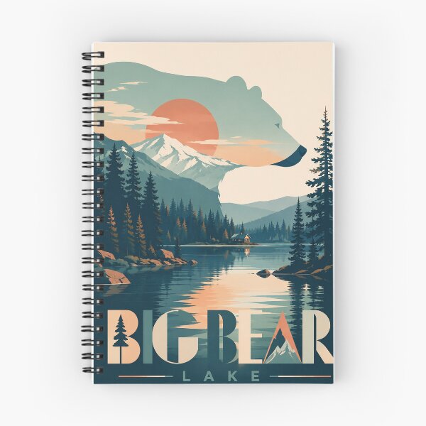 Item preview, Big Bear Lake California Mountain Waters and San Bernardino Forest designed and sold by Places On Earth.