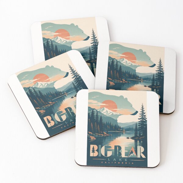 Item preview, Big Bear Lake California Mountain Waters and San Bernardino Forest designed and sold by Places On Earth.