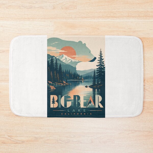 Item preview, Big Bear Lake California Mountain Waters and San Bernardino Forest designed and sold by Places On Earth.