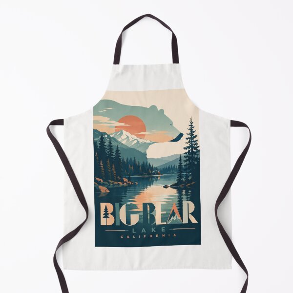 Item preview, Big Bear Lake California Mountain Waters and San Bernardino Forest designed and sold by Places On Earth.