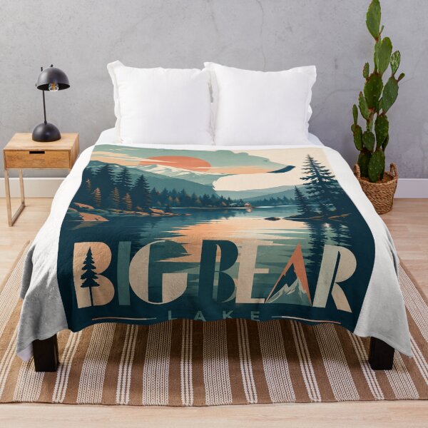 Item preview, Big Bear Lake California Mountain Waters and San Bernardino Forest designed and sold by Places On Earth.