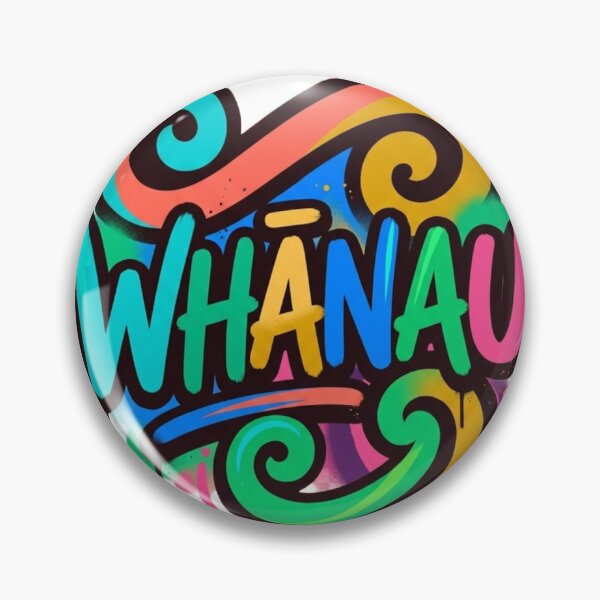 Item preview, Whānau Vibrant Māori Street Art designed and sold by ToiKiri.