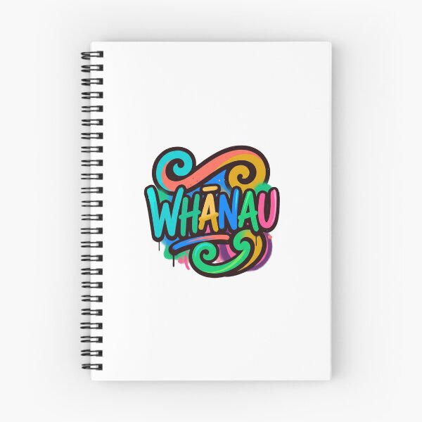 Item preview, Whānau Vibrant Māori Street Art designed and sold by ToiKiri.