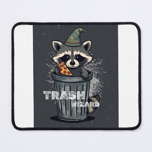 Item preview, Activate Goblin Mode Trash Raccoon Wizard Pizza Graphic designed and sold by Gameshalah's Designs Hub.