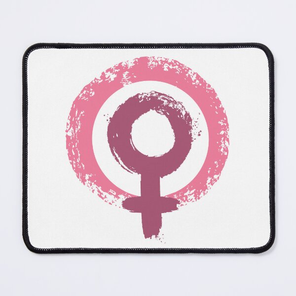 Item preview, Female Symbol Feminist Distressed Pink designed and sold by HYPNK.