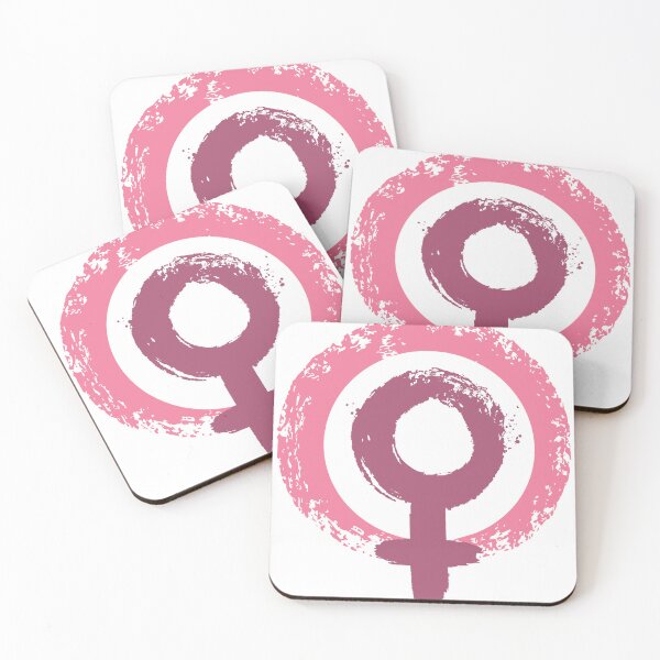 Item preview, Female Symbol Feminist Distressed Pink designed and sold by HYPNK.