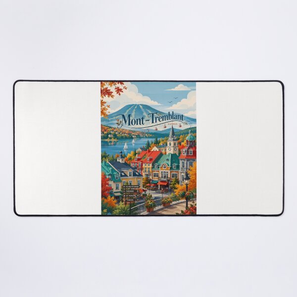 Item preview, Mont Tremblant Quebec Village Beside Laurentian Mountains and Lake designed and sold by Places On Earth.