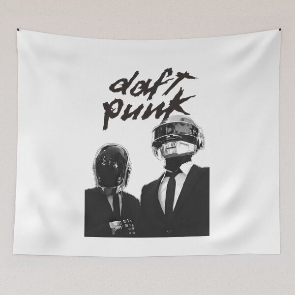 Item preview, Daft Punk Retro Synthwave Electronic Music Legend designed and sold by Mnx6.