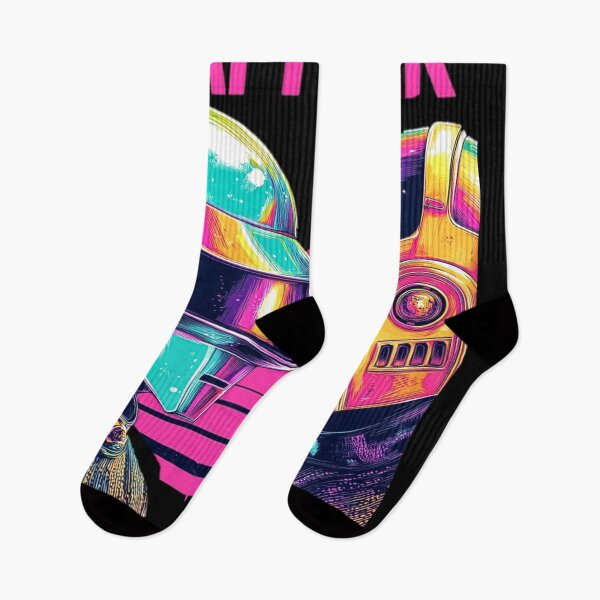 Item preview, Daft Punk Retro Synthwave Electronic Music Legend designed and sold by Mnx6.