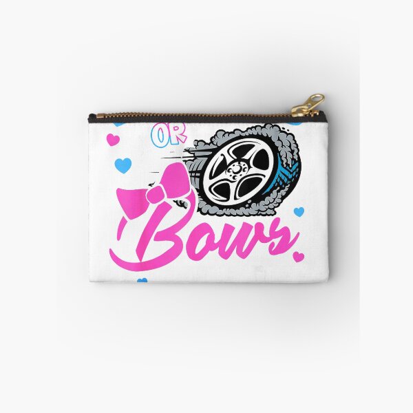 Item preview, Burnouts or Bows Auntie Loves You Gender Reveal Pink or Blue T-Shirt designed and sold by shop-insider.