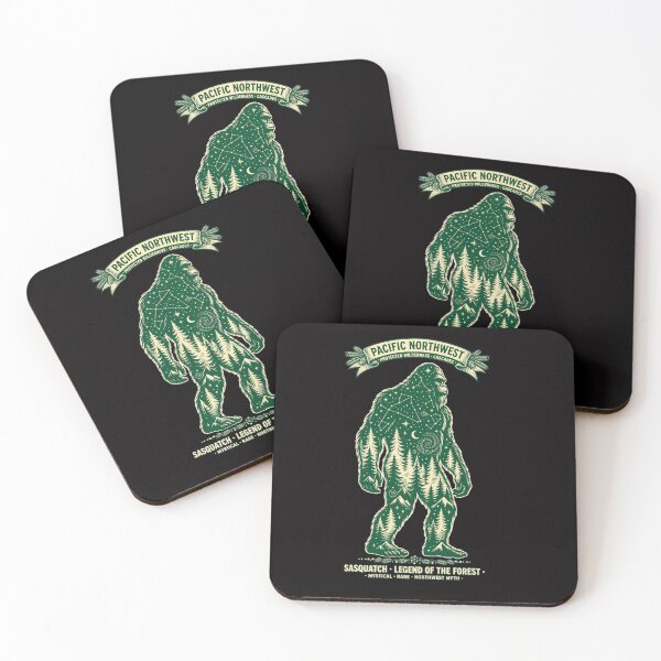 Item preview, Starlight Sasquatch - Vintage PNW Bigfoot Shirt - Retro Cascadia Sasquatch Gift designed and sold by ElevatedPNW.