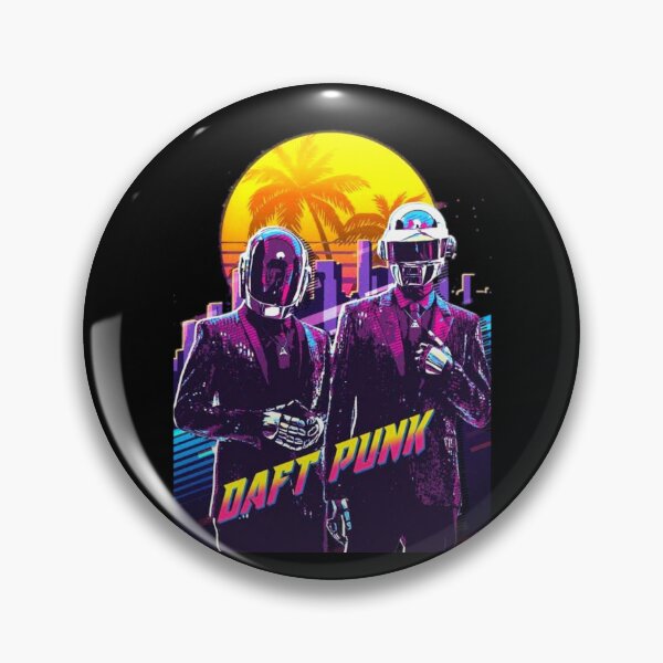 Item preview, Daft Punk Retro Synthwave Electronic Music Legend designed and sold by Mnx6.