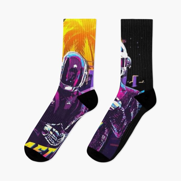 Item preview, Daft Punk Retro Synthwave Electronic Music Legend designed and sold by Mnx6.