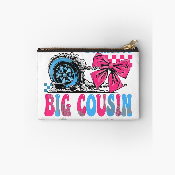 Item preview, Burnouts or Bows Big Cousin Loves You Gender Reveal Party T-Shirt designed and sold by VendaVirtualVip.