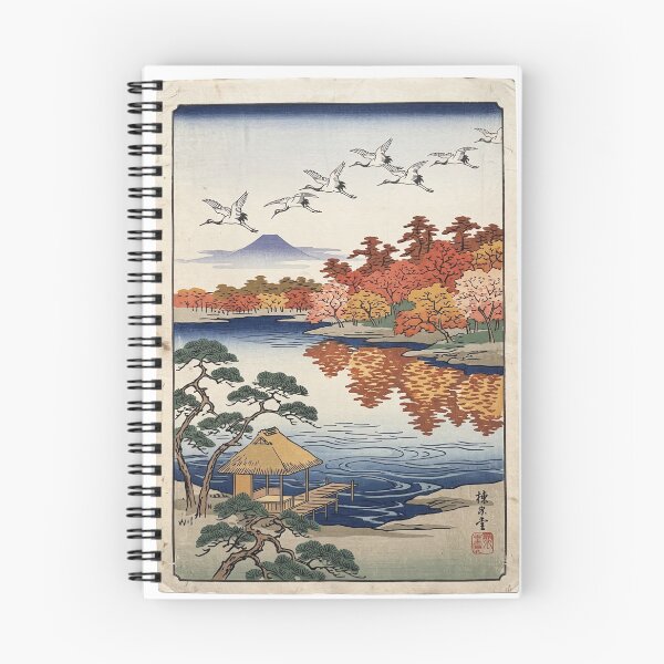 Item preview, Lake, birds and nature designed and sold by SoraPetals.