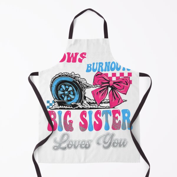 Item preview, Burnouts or Bows Big Sister Loves You Gender Reveal Party T-Shirt designed and sold by fine line.