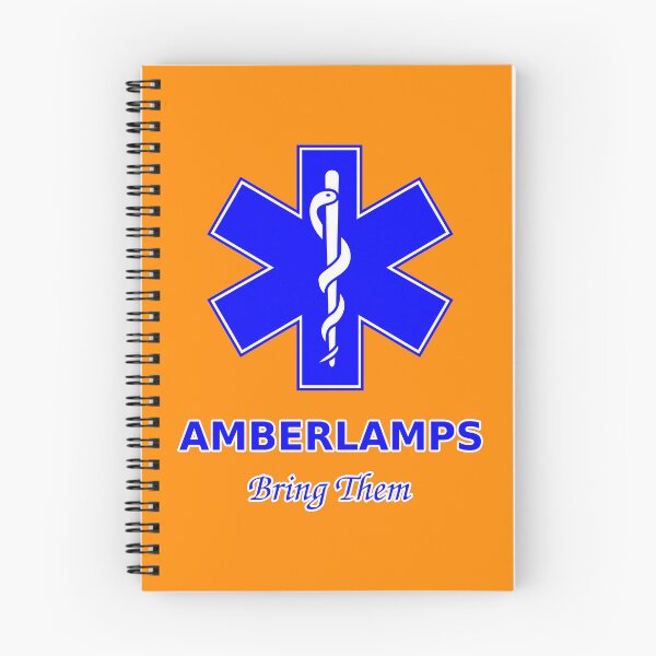 Item preview, Amber Lamps, Bring Them Star of Life (Ambulance Logo) designed and sold by Karate Octopus.