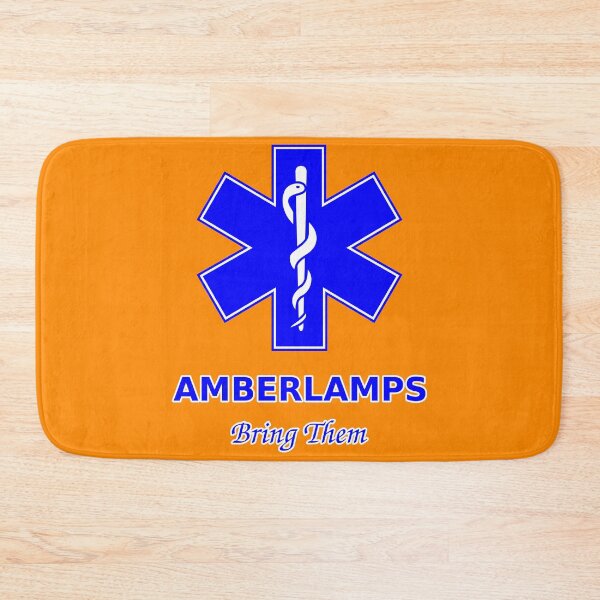 Item preview, Amber Lamps, Bring Them Star of Life (Ambulance Logo) designed and sold by Karate Octopus.