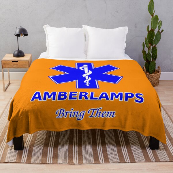 Item preview, Amber Lamps, Bring Them Star of Life (Ambulance Logo) designed and sold by Karate Octopus.