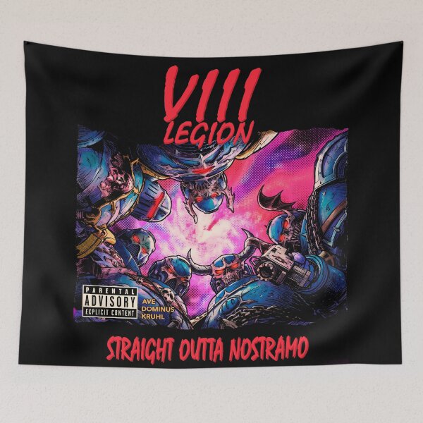 Item preview, Straight Outta Nostramo – Night Lords VIII Legion Rap Album Parody designed and sold by BravenBold.