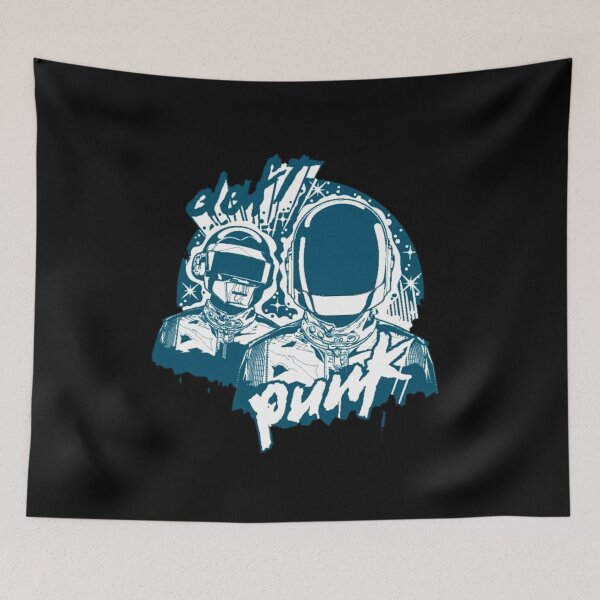 Item preview, Daft Punk Retro Synthwave Electronic Music Legend designed and sold by Mnx6.