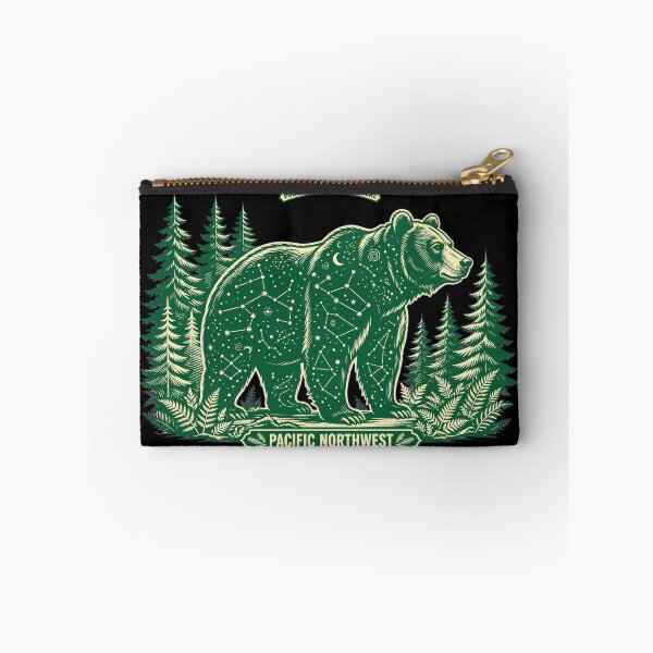 Item preview, Star Bear Guardian - Vintage Grizzly Bear Shirt - Retro PNW Bear Gift designed and sold by ElevatedPNW.