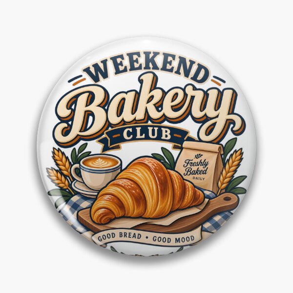 Item preview, Weekend Bakery Club 2 designed and sold by Ahsacom.