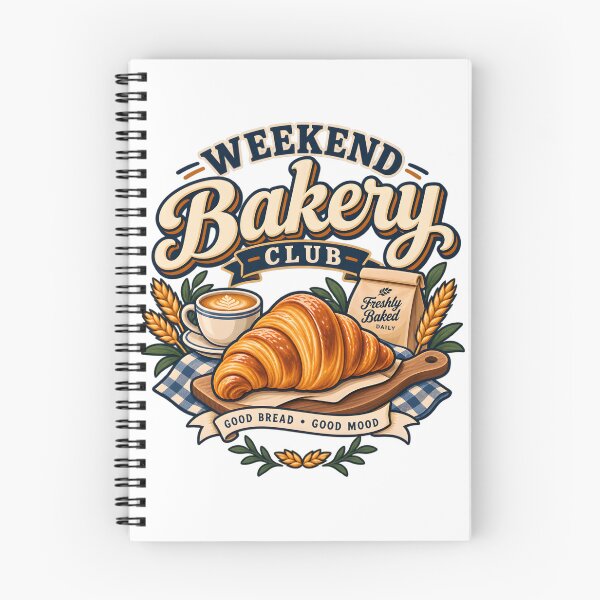 Item preview, Weekend Bakery Club 2 designed and sold by Ahsacom.